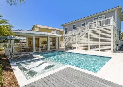 Laguna Beach Pool House - Backyard with Pool